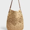 Sac En Raphia Et Cuir Ficelle - Josie