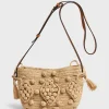 Sac En Raphia Et Cuir Ficelle - Mini