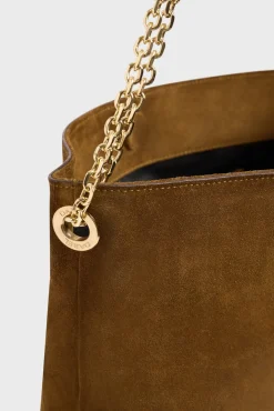 Sac Hobo En Cuir Velours - Le Charlotte