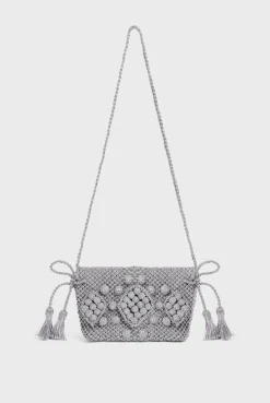 Sac Travers Crochet Metallise - Mini 24