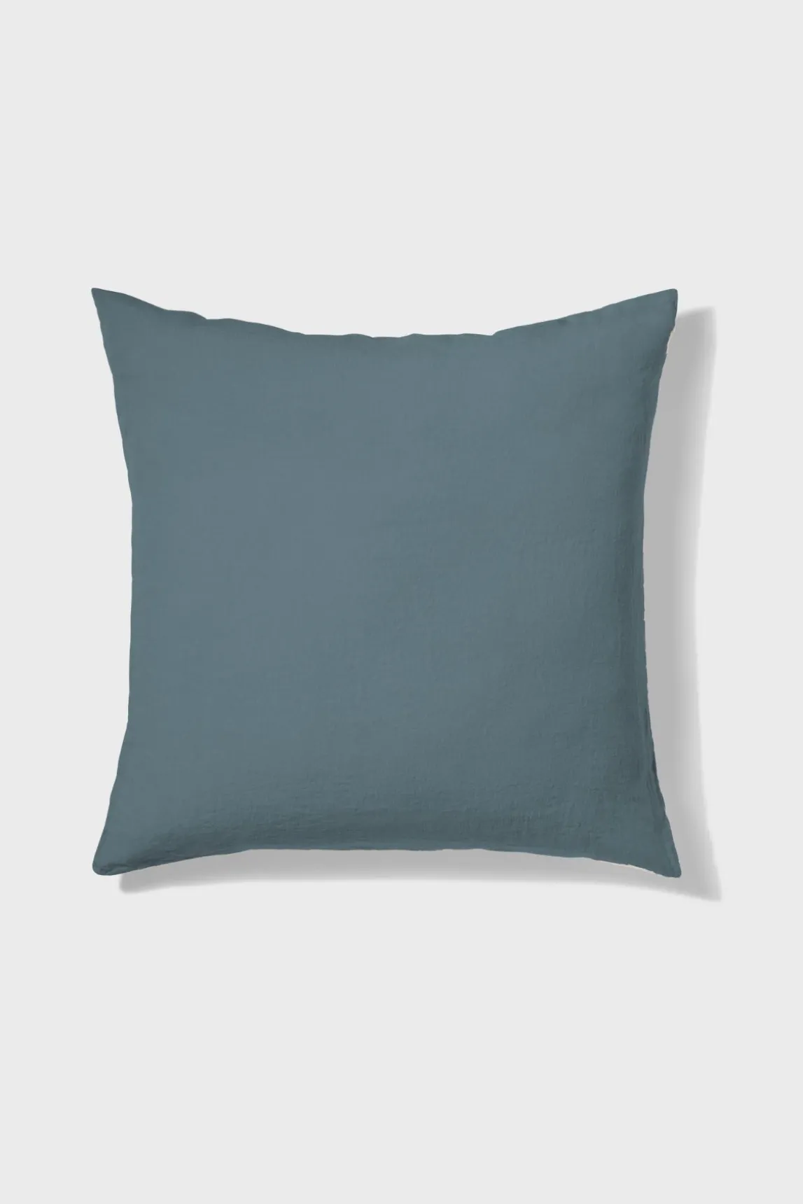 Taie D'Oreiller En Lin Lave - Bleu De Nuit