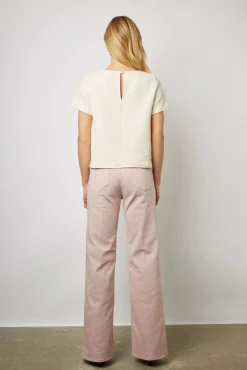 Top En Tweed Et Lurex Ecru - Amanda