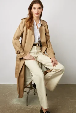Trench Long Beige - Serge