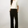 Tshirt A Boutons Strass Ecru - Myrtha