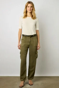 Tshirt A Fines Cotes Blanc - Maggie