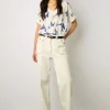 Tshirt En Coton Papillons Bleu - Mirela