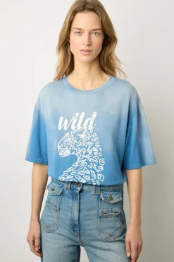 Tshirt Serigraphie Indigo - Malory