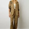 Veste De Tailleur Leopard Marron - Beila