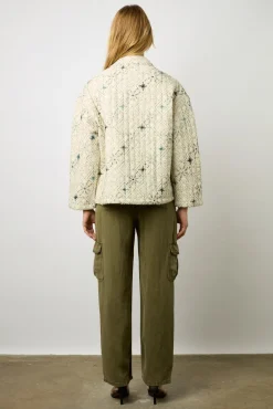 Veste En Boutis Brode Ecru - Babette